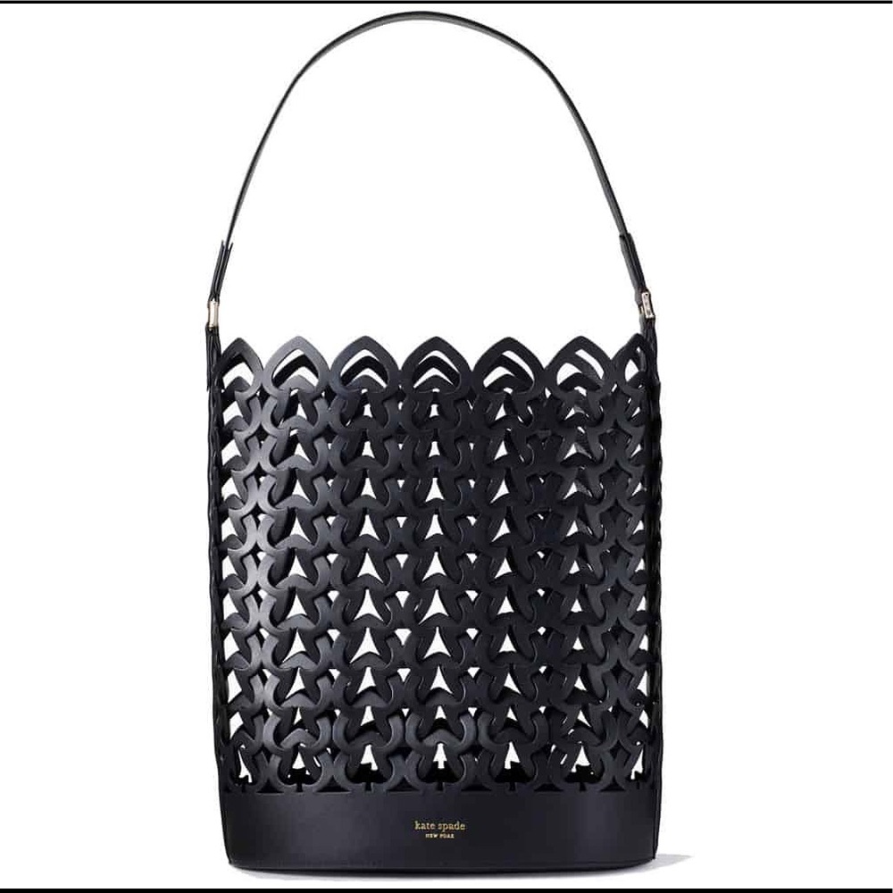 Kate Spade Large Dorie Bucket Bag in Black